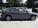 2009 MITSUBISHI LANCER GTS METALLIC GRAY 2.4L AT 153725